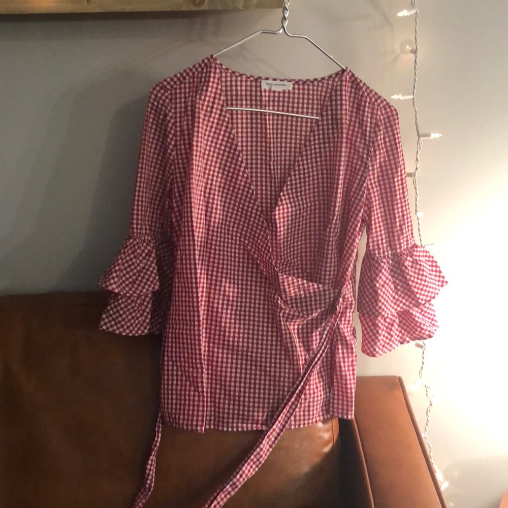 Gingham blouse